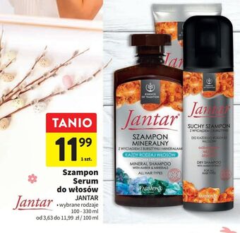 Intermarche Serum regenerujące do włosów z wyciągiem bursztynu włosy bardzo zniszczone farmona jantar oferta