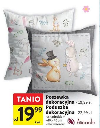 Intermarche Poszewka 40 x cm alicante oferta