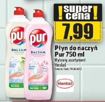 Topaz Henkel Płyn do naczyń Pur 750ml oferta