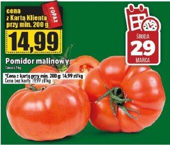 Topaz Pomidor malinowy 1kg oferta