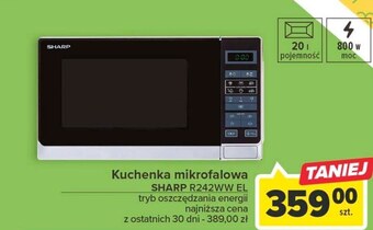 Carrefour Kuchenka mikrofalowa sharp oferta