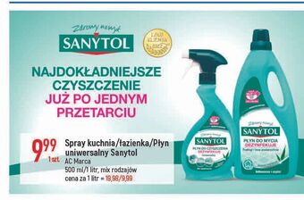 E.Leclerc Płyn dezynfekujący i czyszczący łazienka sanytol oferta