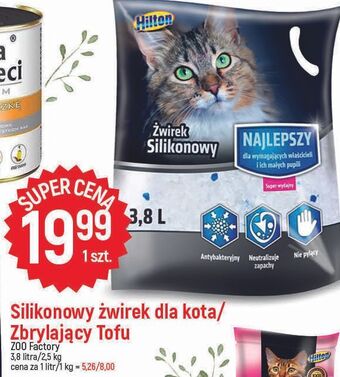E.Leclerc Żwirek silikonowy dla kota hilton oferta
