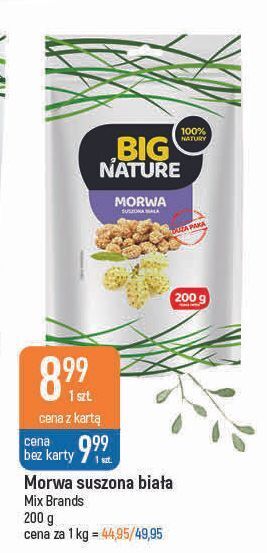 E.Leclerc Morwa suszona biała big nature oferta