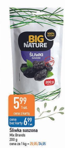 E.Leclerc Śliwki suszone big nature oferta