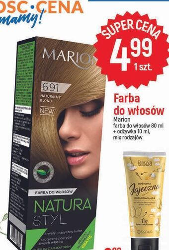 E.Leclerc Farba do włosów naturalny blond 691 marion natura styl oferta