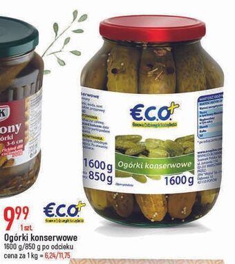 E.Leclerc Ogórki konserwowe eco+ oferta