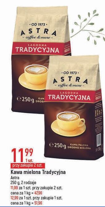 E.Leclerc Kawa astra łagodna tradycyjna oferta