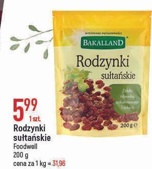 E.Leclerc Rodzynki sułtańskie bakalland oferta