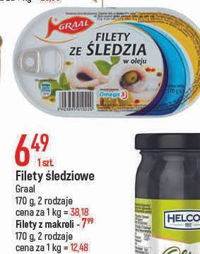 E.Leclerc Filety ze śledzia w oleju graal oferta