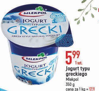 E.Leclerc Jogurt grecki mlekpol oferta