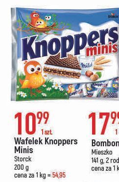 E.Leclerc Wafelki knoppers minis oferta