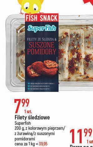 E.Leclerc Filet ze śledzia z żurawiną superfish oferta