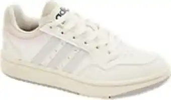 Deichmann Biało-fioletowe sneakersy damskie adidas hoops 3.0 oferta