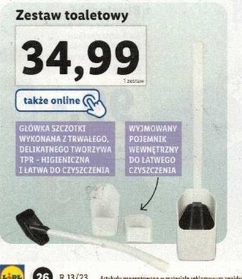 Lidl Zestaw toaletowy oferta