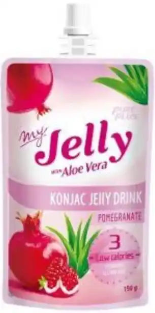 Słoneczko Galaretka konjac jelly granat 150g oferta