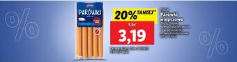 Lidl Pikok Parówki wieprzowe 200g oferta