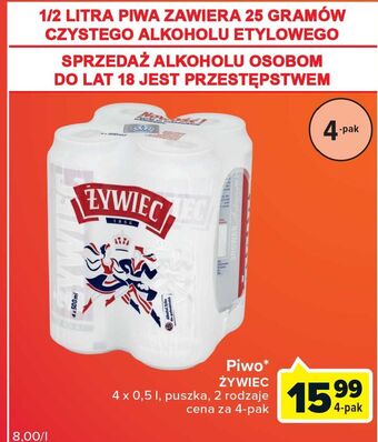 Globi Piwo żywiec jasne pełne oferta
