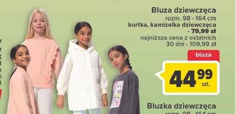 Carrefour Bluza dziewczęca 98-164 cm oferta