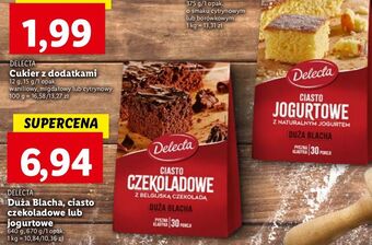 Lidl Ciasto czekoladowe delecta duża blacha oferta