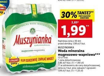 Woda niegazowana muszynianka