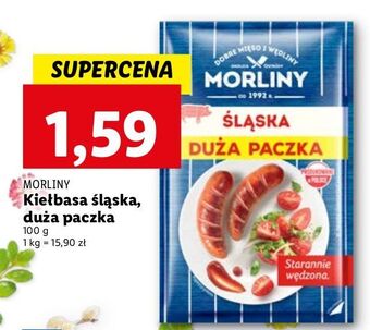 Lidl Kiełbasa śląska morliny oferta