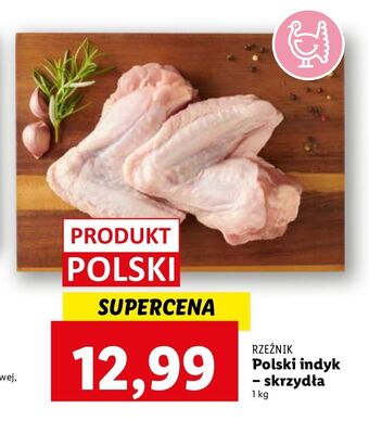 Lidl Skrzydła z indyka rzeźnik codzienna dostawa oferta