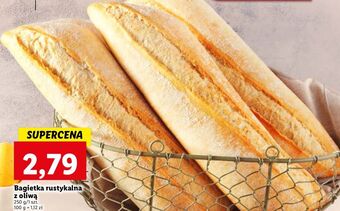 Lidl Bagietka rustykalna z oliwą oliwek oferta