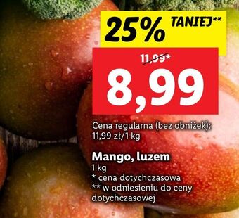 Lidl Mango oferta