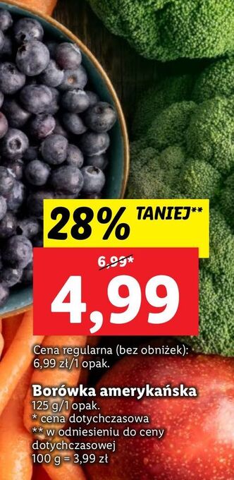 Lidl Borówka amerykańska oferta
