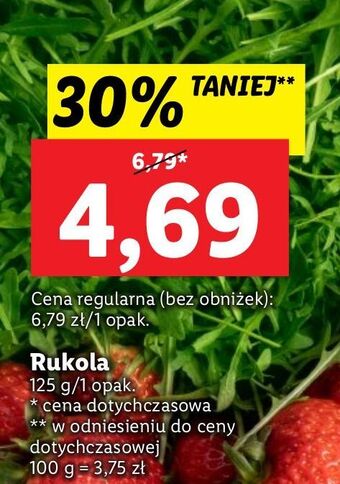 Lidl Rukola oferta