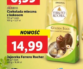 Lidl Jajka orzechowe ferrero rocher oferta