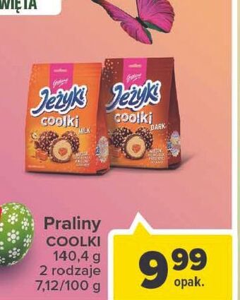 Ciastka dark jeżyki coolki