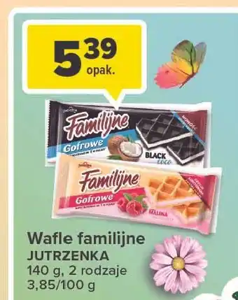 Carrefour Wafle gofrowe black coco jutrzenka familijne oferta