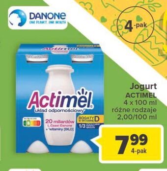 Carrefour Jogurt classic danone actimel oferta