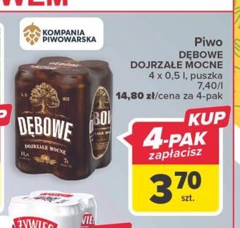 Piwo dębowe dojrzałe mocne