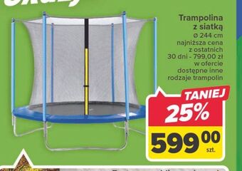 Carrefour Trampolina z siatką 244 cm oferta