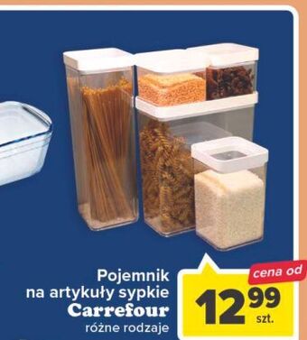 Carrefour Pojemnik na żywność carrefour oferta