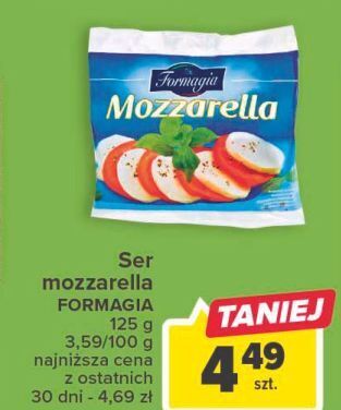 Carrefour Mozzarella formagia oferta