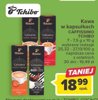 Carrefour Kawa colombia tchibo cafissimo caffe crema oferta
