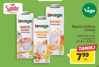 Carrefour Napórj barista owsiany bez dodatku cukru lovege oferta