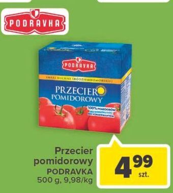 Carrefour Przecier pomidorowy podravka oferta