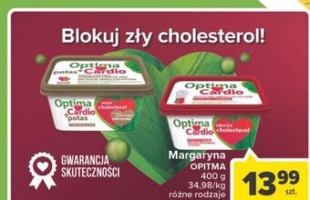 Carrefour Margaryna optima cardio potas oferta