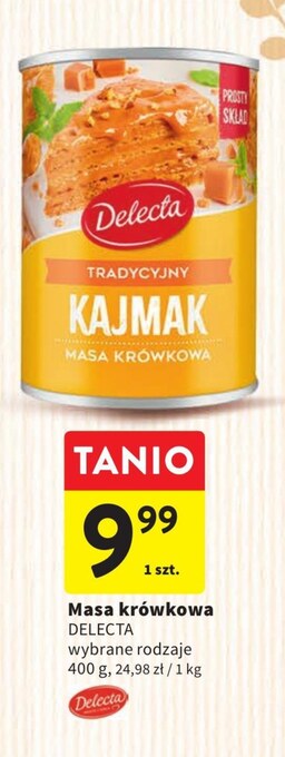 Intermarche Masa krówkowa delecta oferta