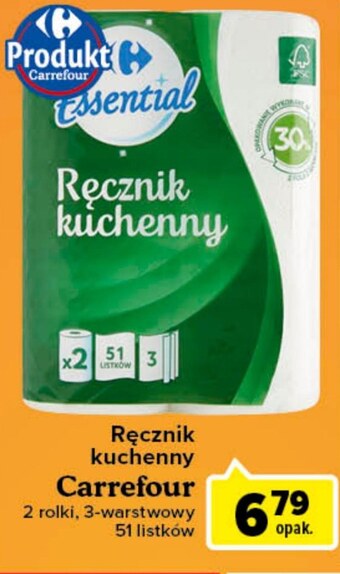 Carrefour Express Ręcznik kuchenny carrefour oferta