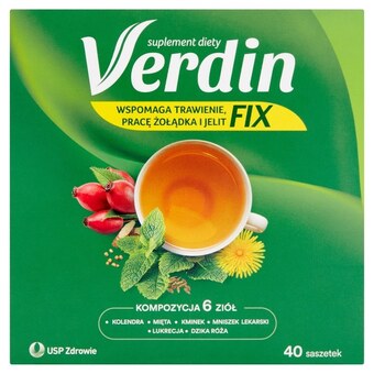 ALDI Verdin fix suplement diety kompozycja 6 ziół 72 g (40 x 1,8 g) oferta