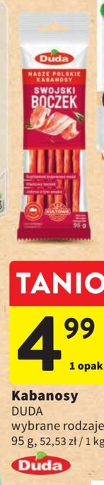 Intermarche Kabanosy duda oferta