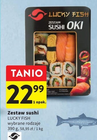 Intermarche Zestaw sushi lucky fish oferta