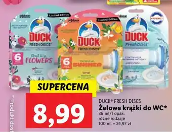 Lidl Krążki żelowe marine duck fresh discs oferta