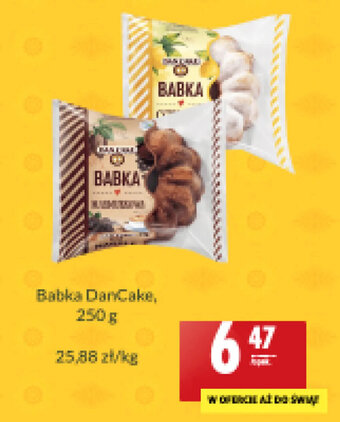 Biedronka DanCake Babka 250g oferta